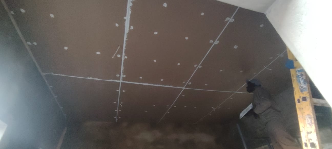 AB Restorations project in progress on a Gauteng home