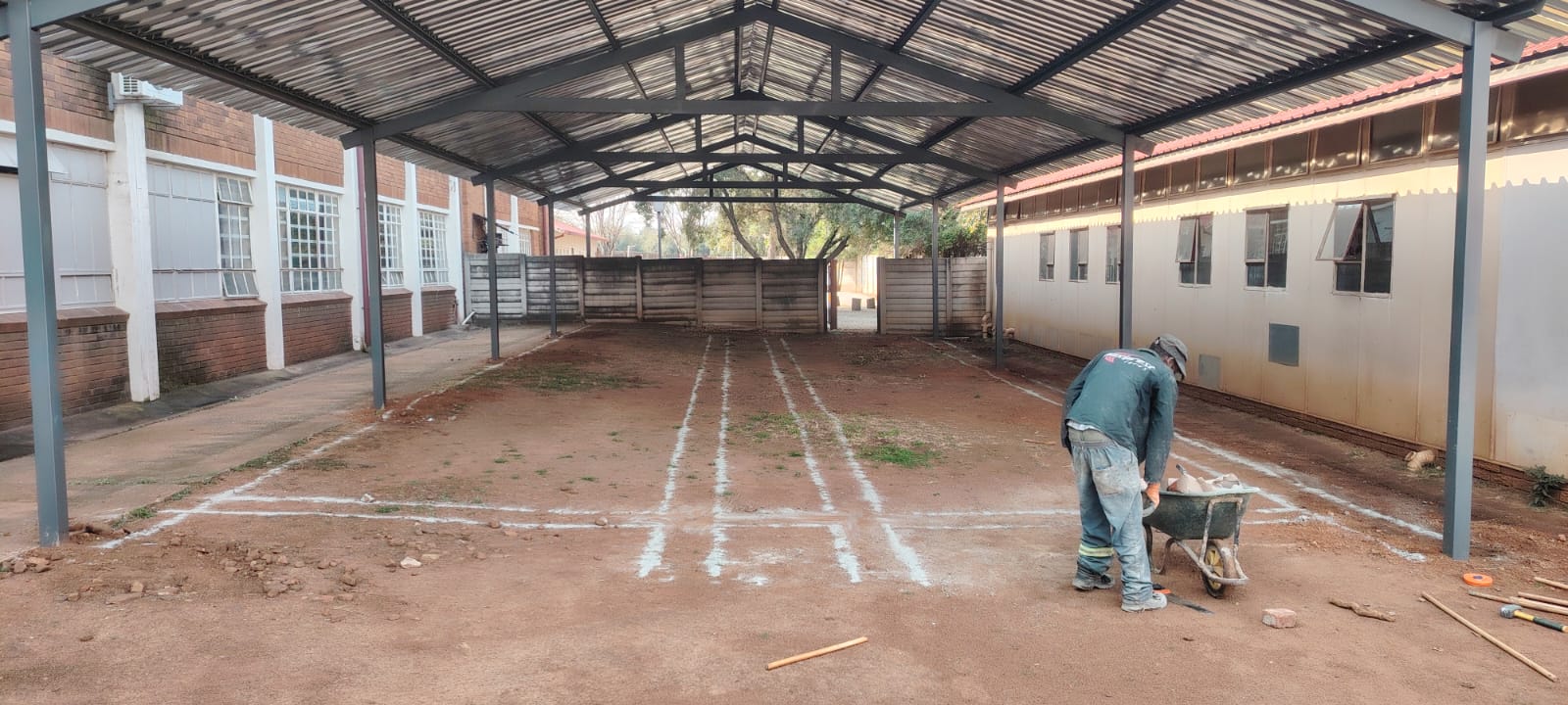 Skilled restoration work being carried out in Gauteng