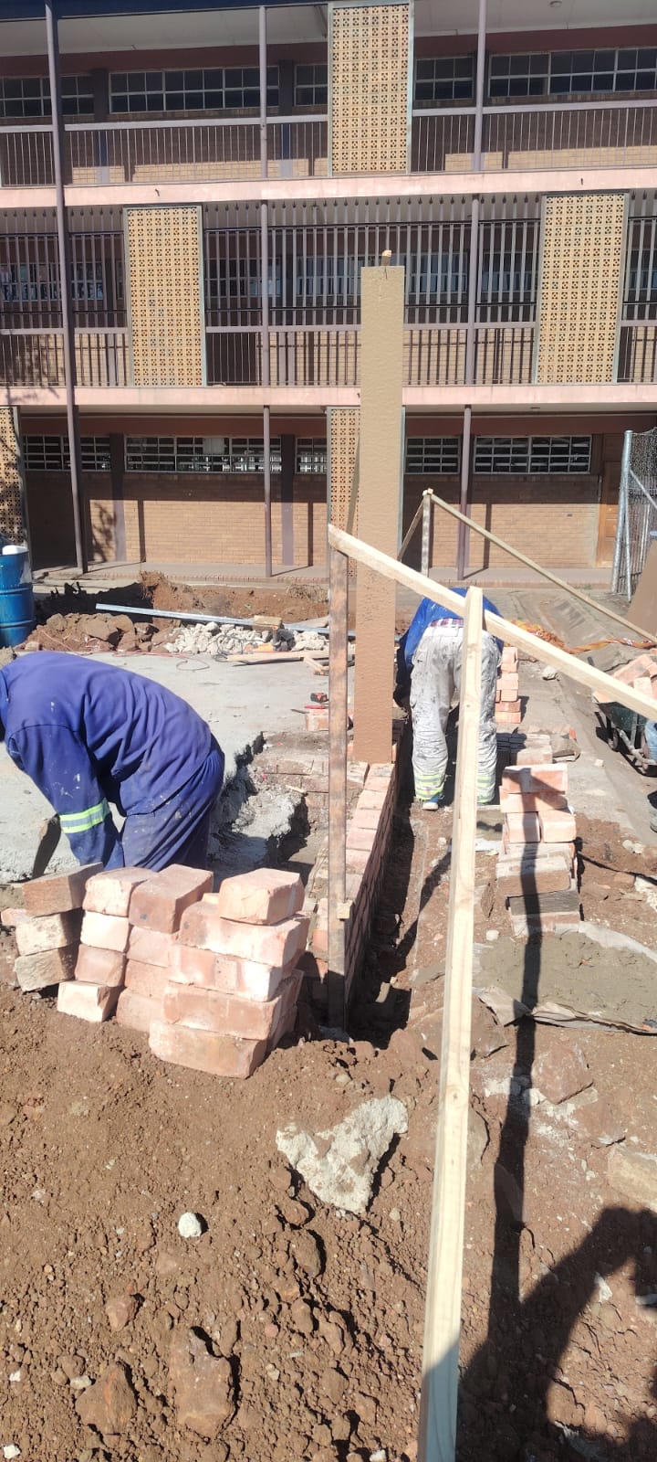 On-site restoration and waterproofing work in Gauteng