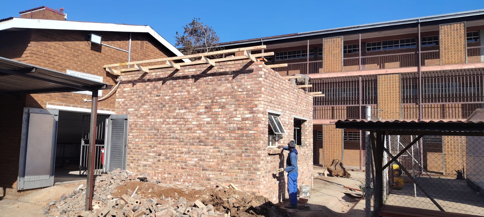 On-site restoration and waterproofing work in Gauteng