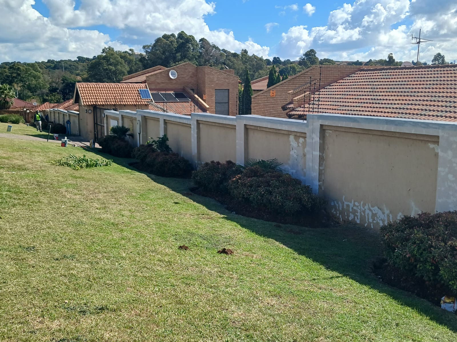 AB Restorations project in progress on a Gauteng home